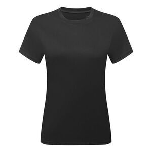 TriDri Womens/Ladies Ion-Charge T-Shirt / Black